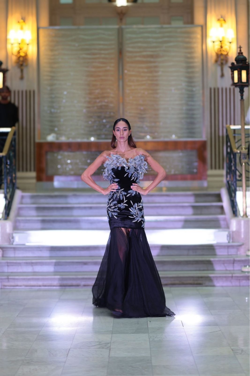 Doha Fashion Show runway look 36