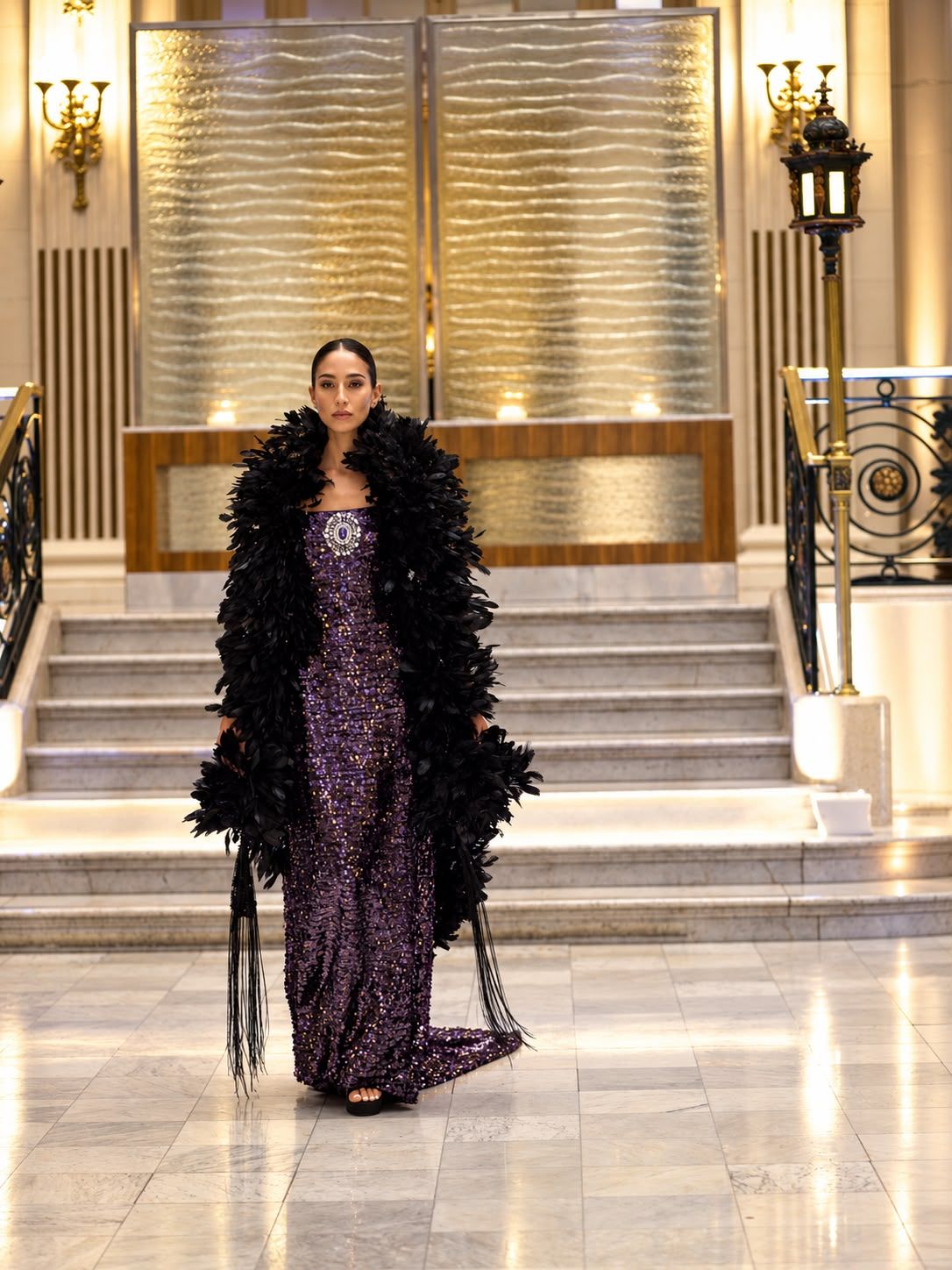 Doha Fashion Show runway look 38